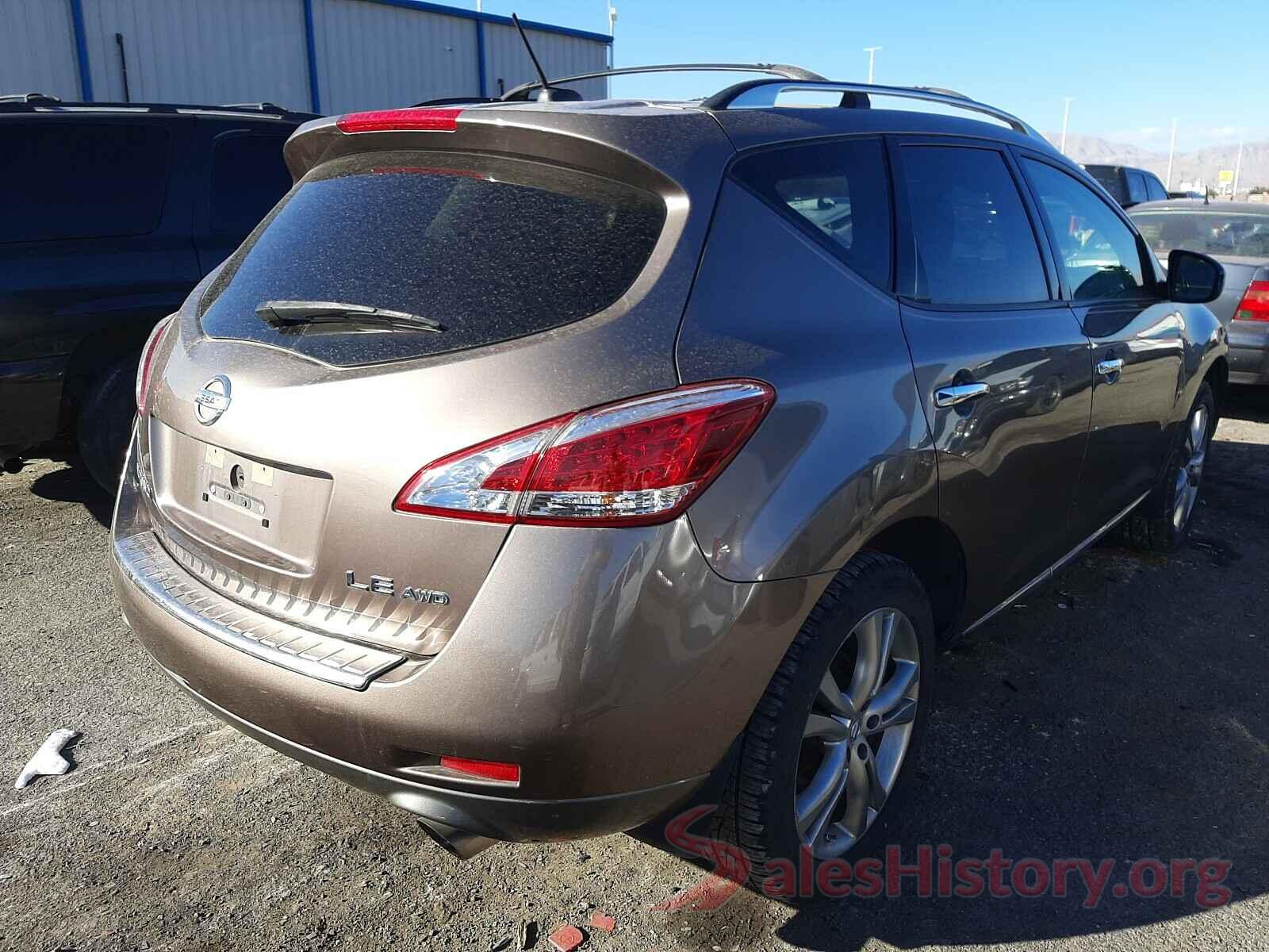 JTMRJREV4HD100944 2011 NISSAN MURANO