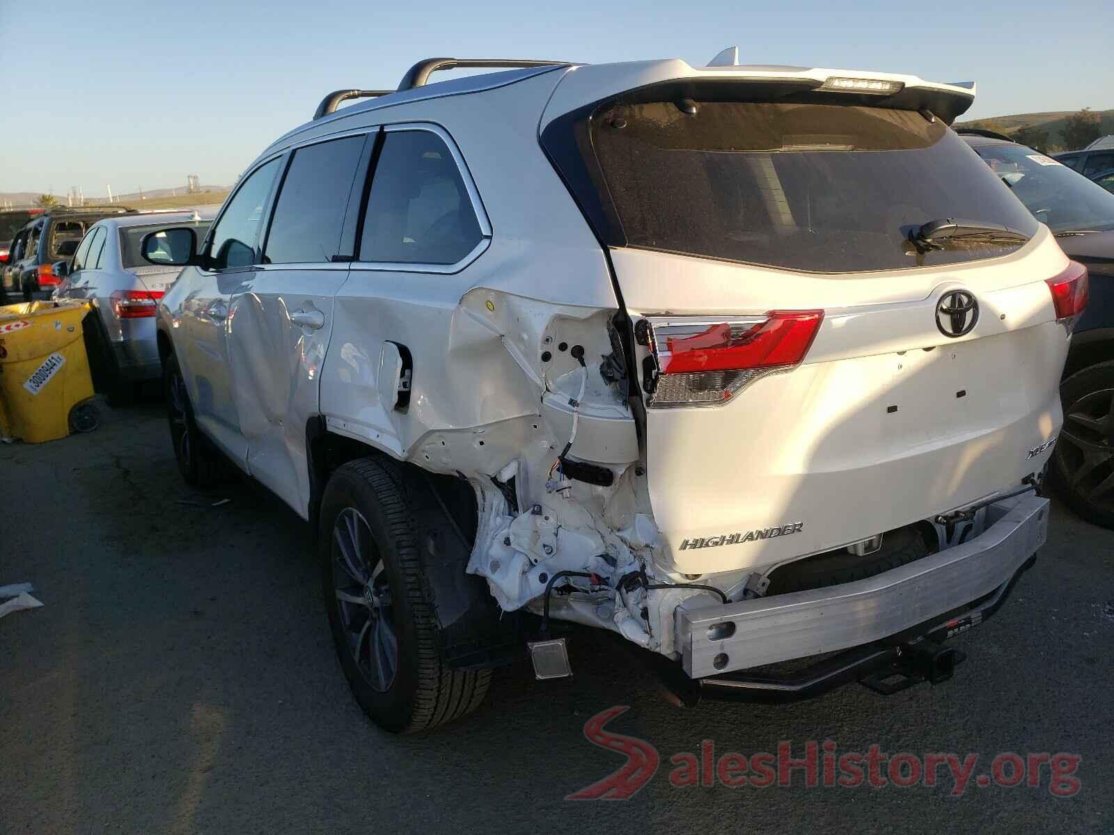 5TDJZRFH0KS616941 2019 TOYOTA HIGHLANDER