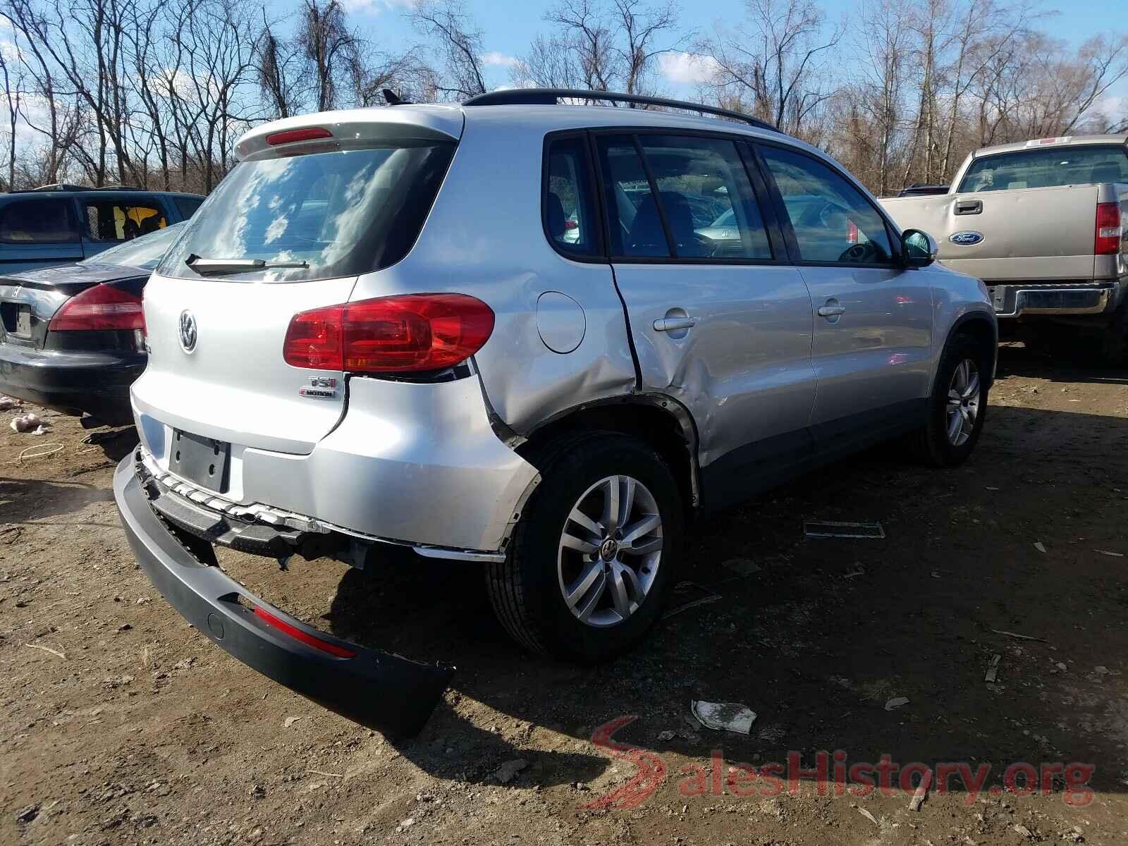 WVGBV7AXXHK002199 2017 VOLKSWAGEN TIGUAN