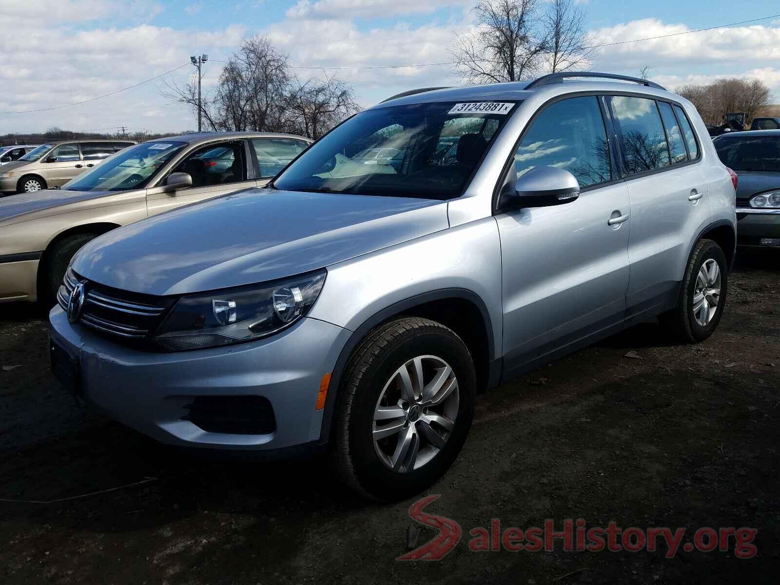 WVGBV7AXXHK002199 2017 VOLKSWAGEN TIGUAN