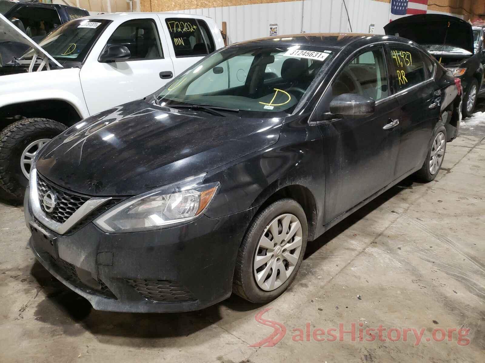 3N1AB7AP0KY206837 2019 NISSAN SENTRA