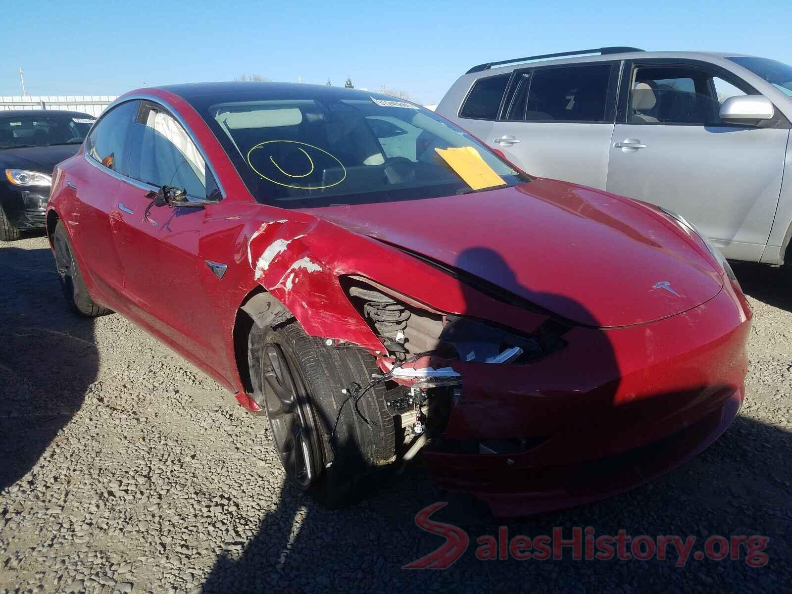 5YJ3E1EA9JF031725 2018 TESLA MODEL 3