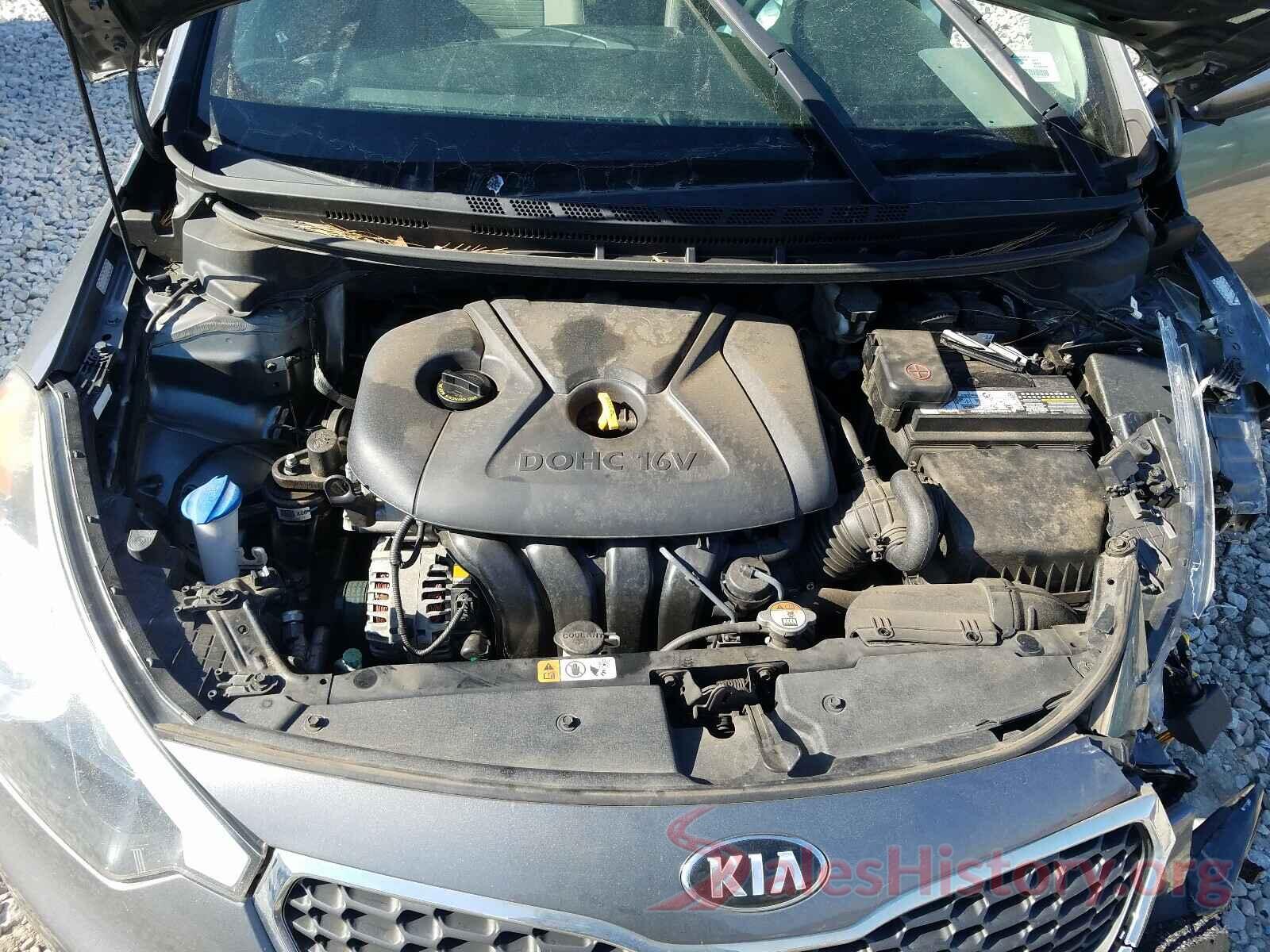 KNAFX4A63G5439252 2016 KIA FORTE