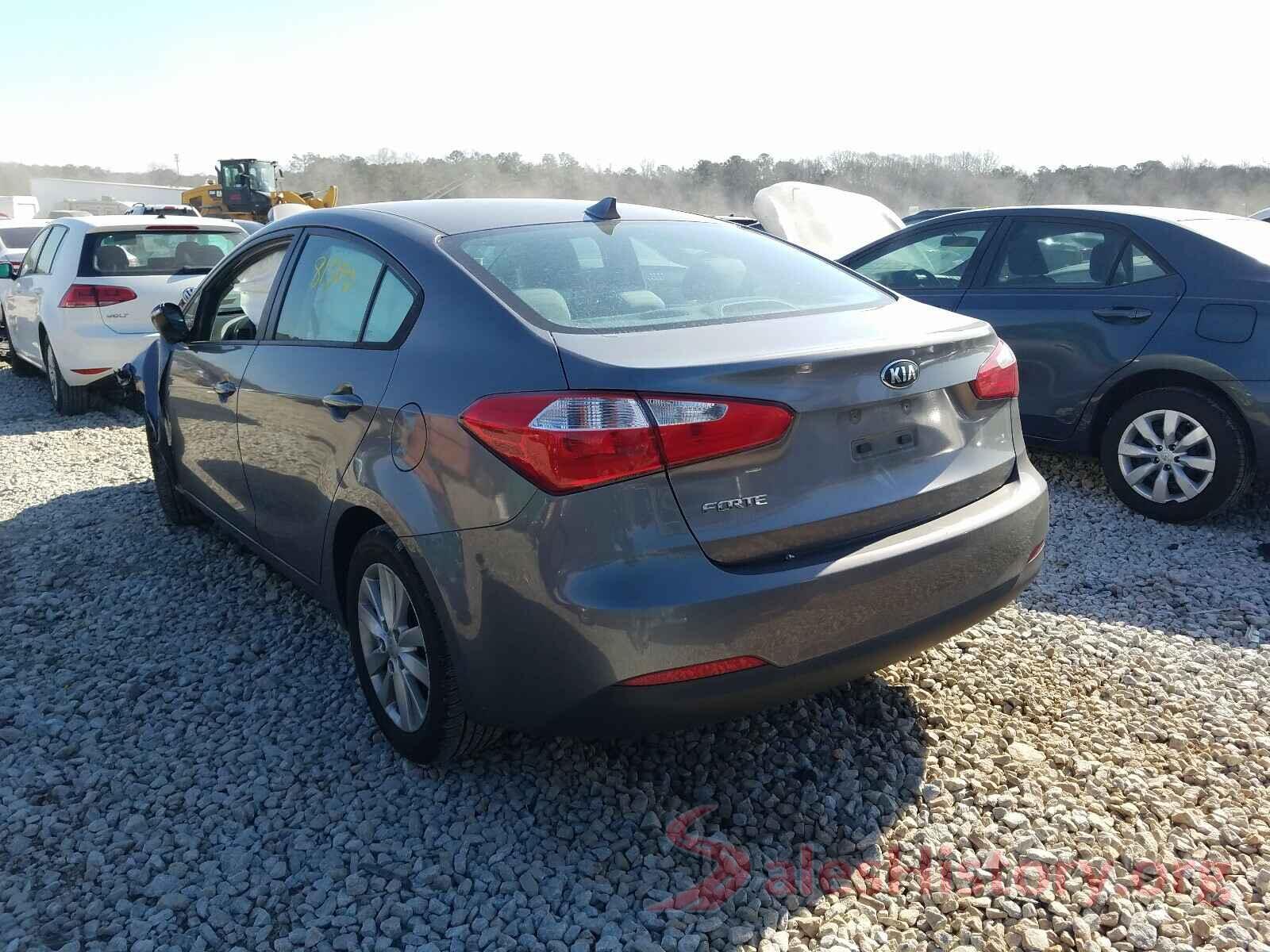 KNAFX4A63G5439252 2016 KIA FORTE