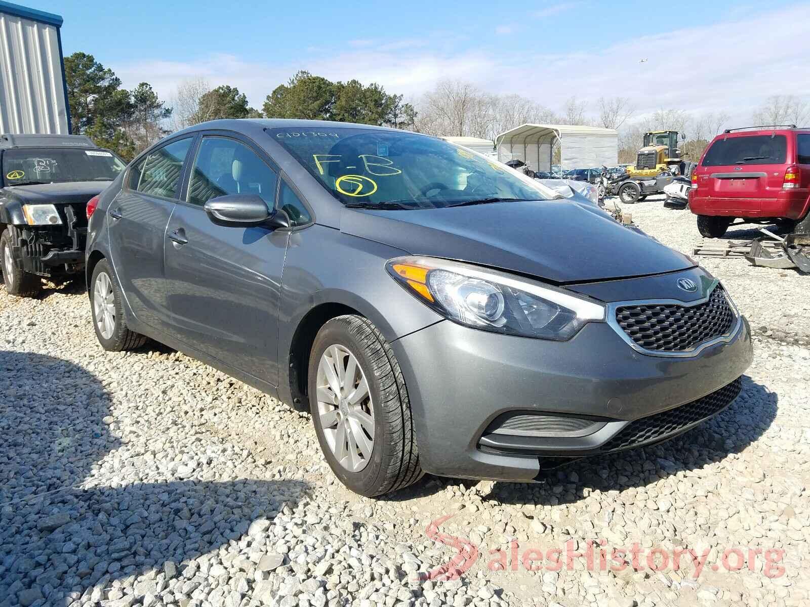 KNAFX4A63G5439252 2016 KIA FORTE