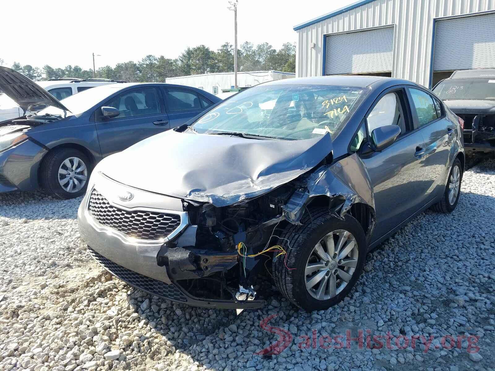 KNAFX4A63G5439252 2016 KIA FORTE