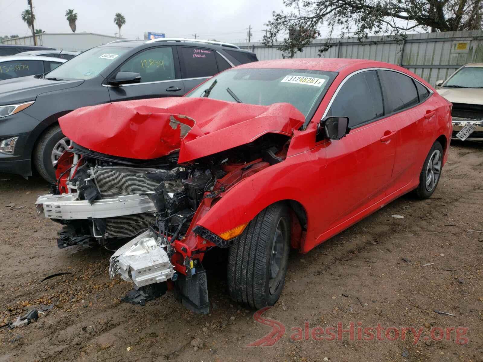 2HGFC2F65KH527086 2019 HONDA CIVIC