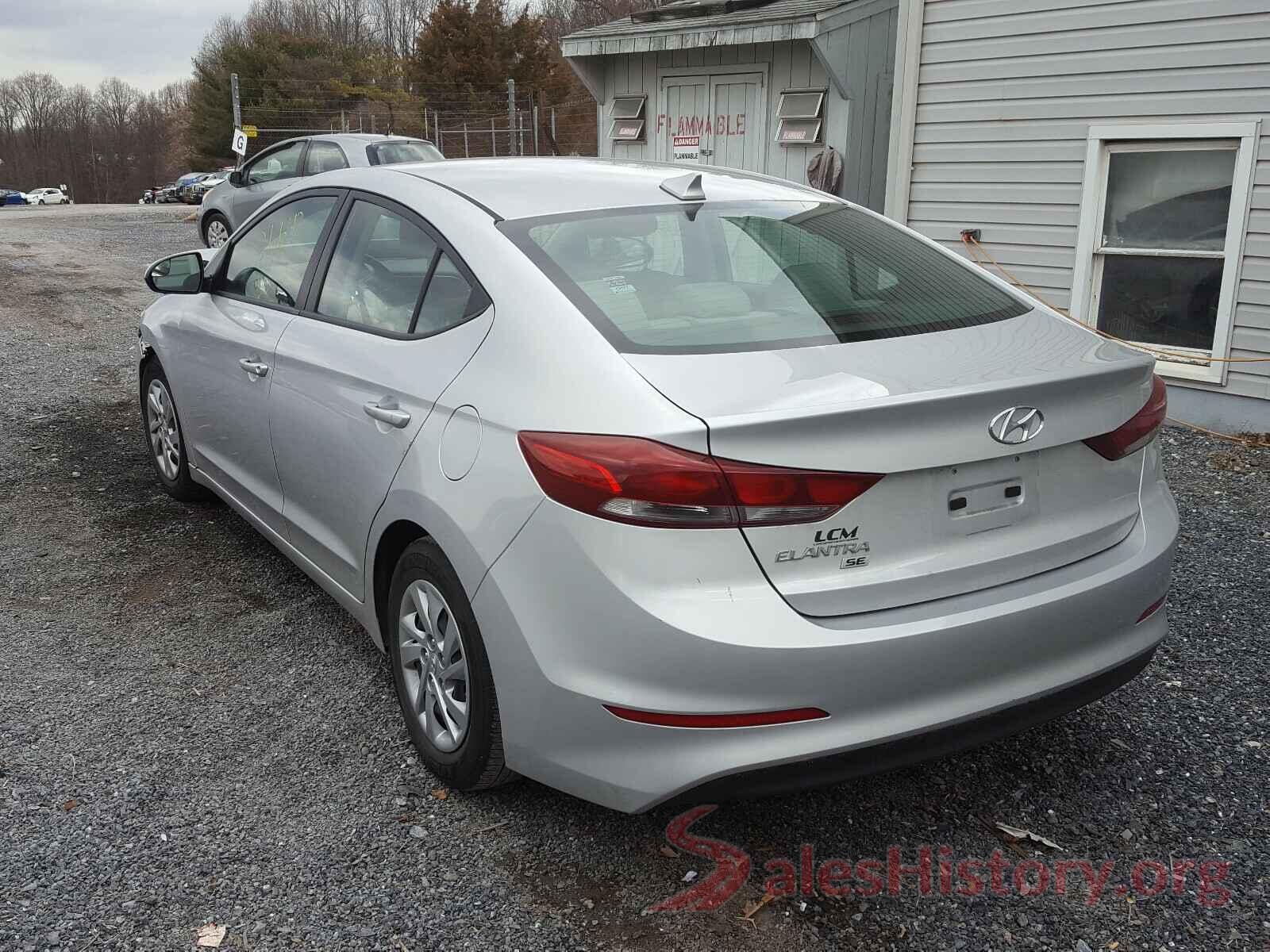 KMHD74LF7HU123122 2017 HYUNDAI ELANTRA