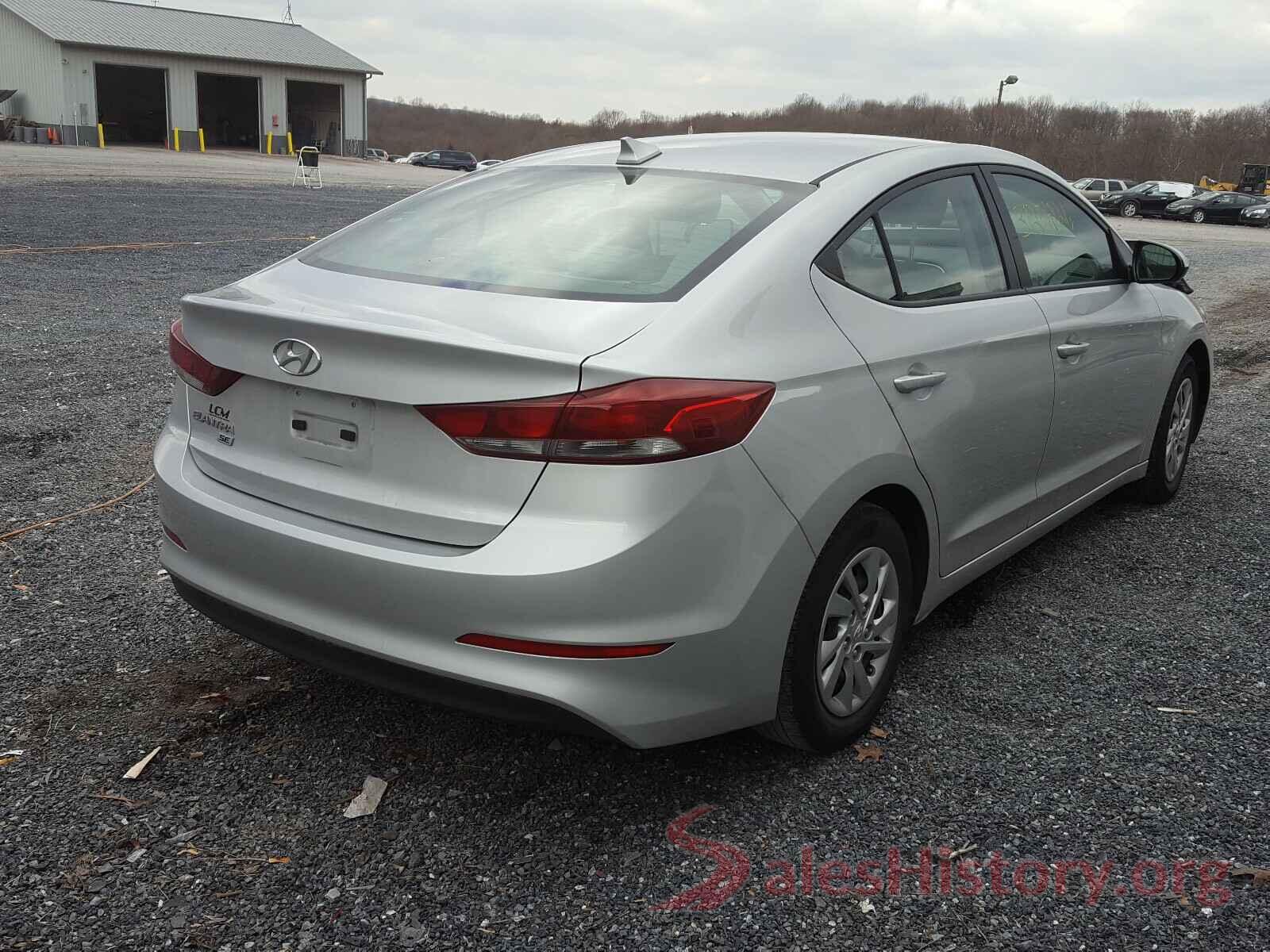 KMHD74LF7HU123122 2017 HYUNDAI ELANTRA