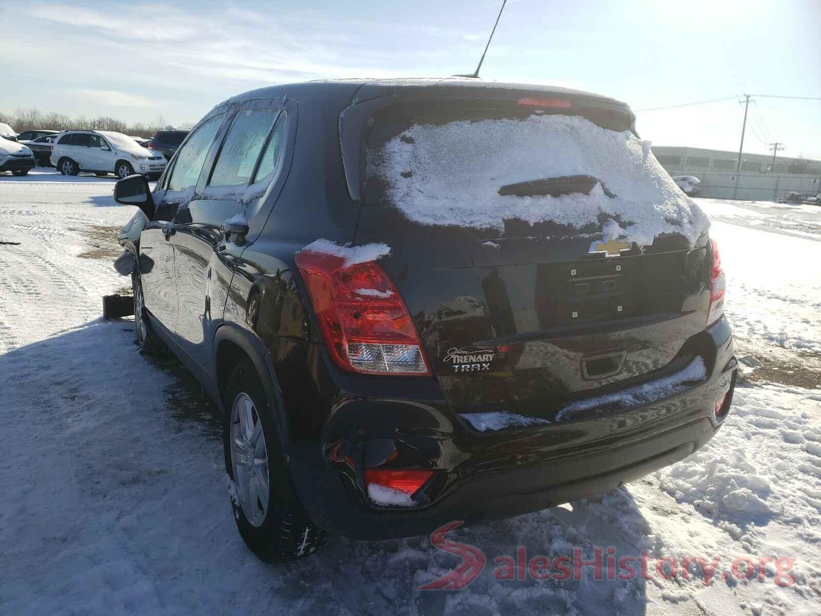 3GNCJKSB2KL189445 2019 CHEVROLET TRAX