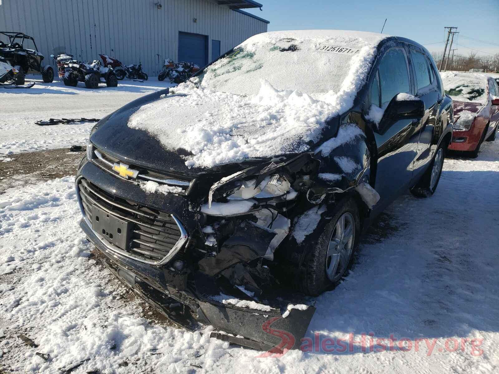 3GNCJKSB2KL189445 2019 CHEVROLET TRAX