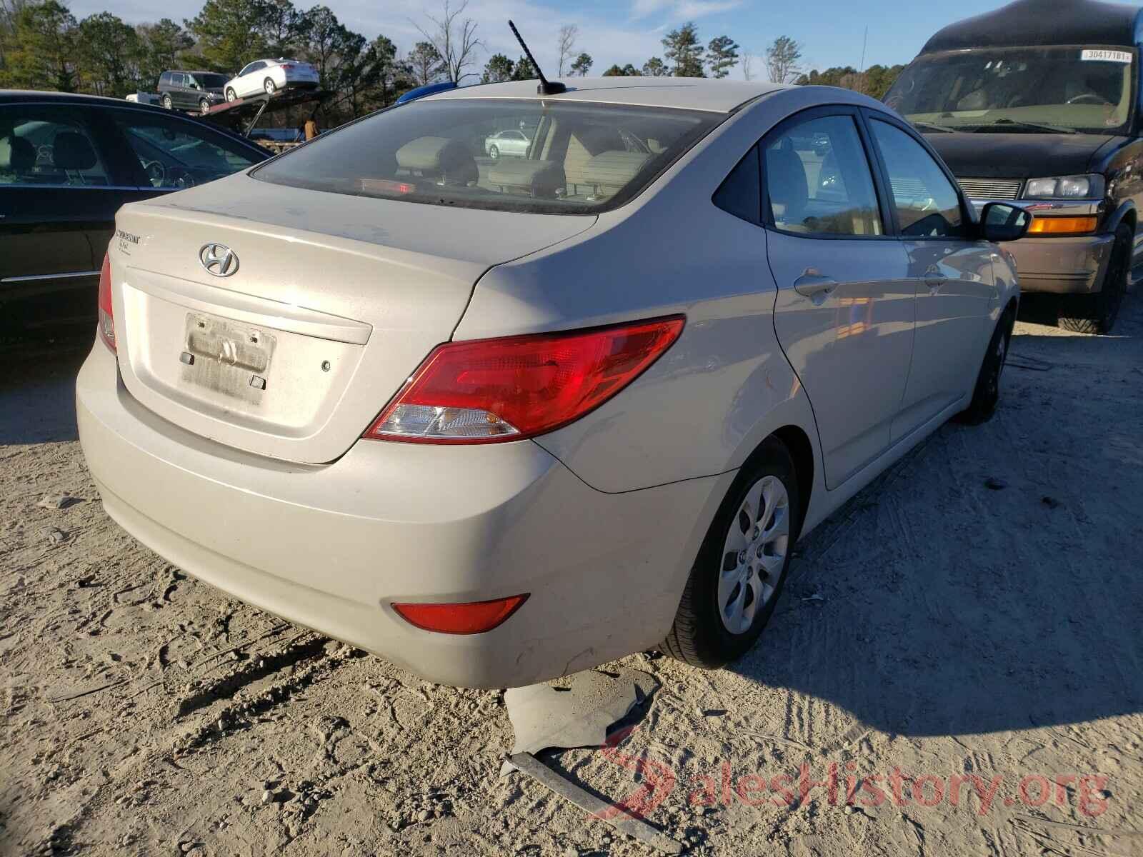 KMHCT4AEXHU169271 2017 HYUNDAI ACCENT