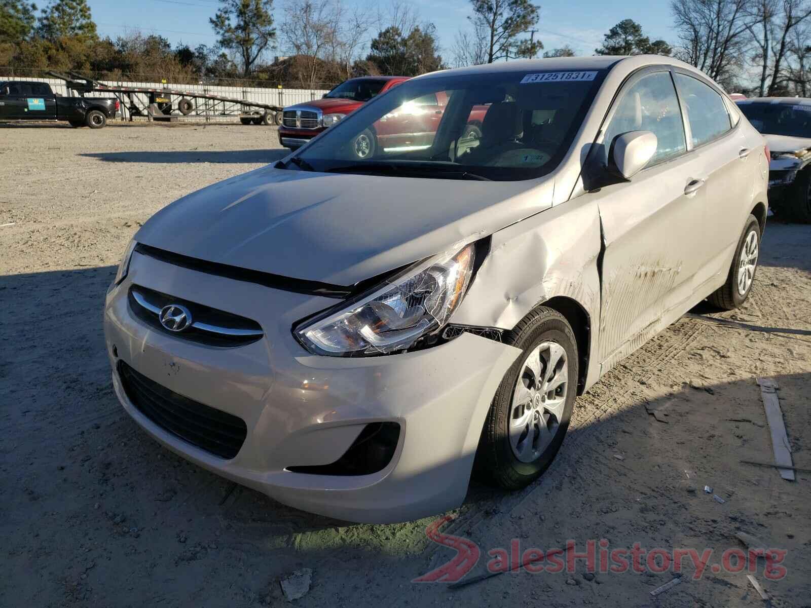 KMHCT4AEXHU169271 2017 HYUNDAI ACCENT