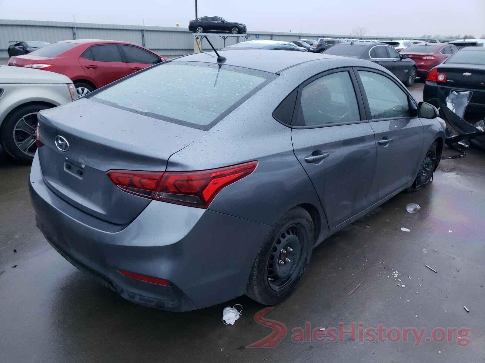 3KPC24A3XKE082532 2019 HYUNDAI ACCENT