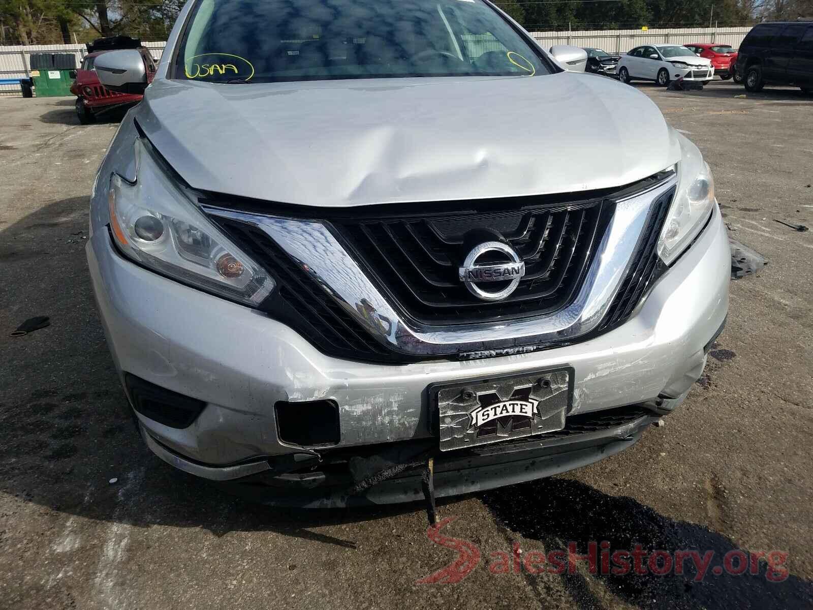 5N1AZ2MG9GN109966 2016 NISSAN MURANO