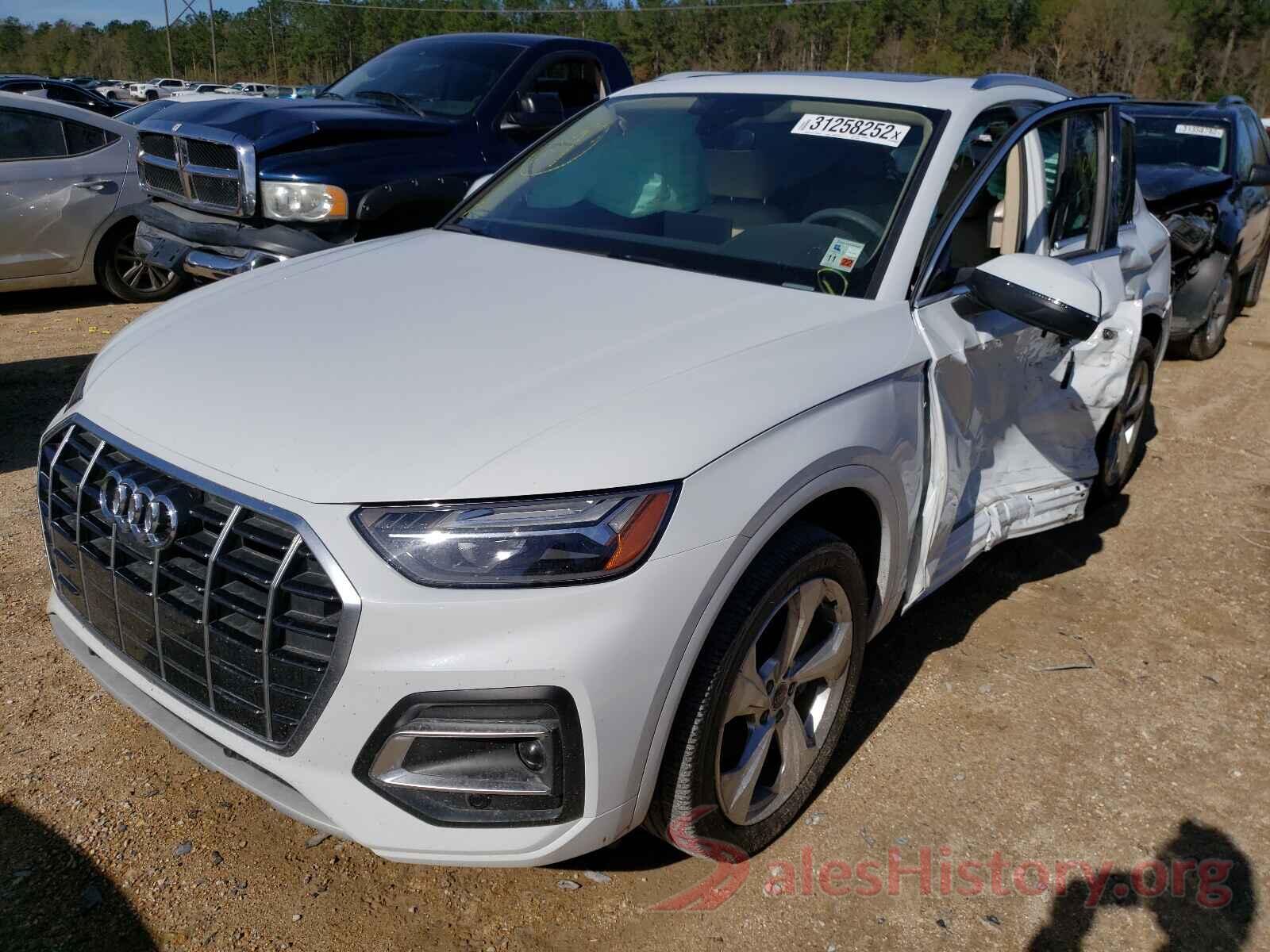 WA1BAAFYXM2012539 2021 AUDI Q5