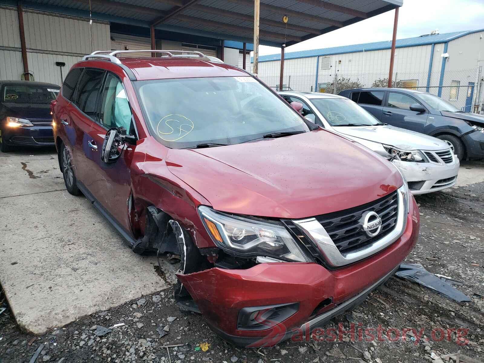 5N1DR2MMXHC641484 2017 NISSAN PATHFINDER