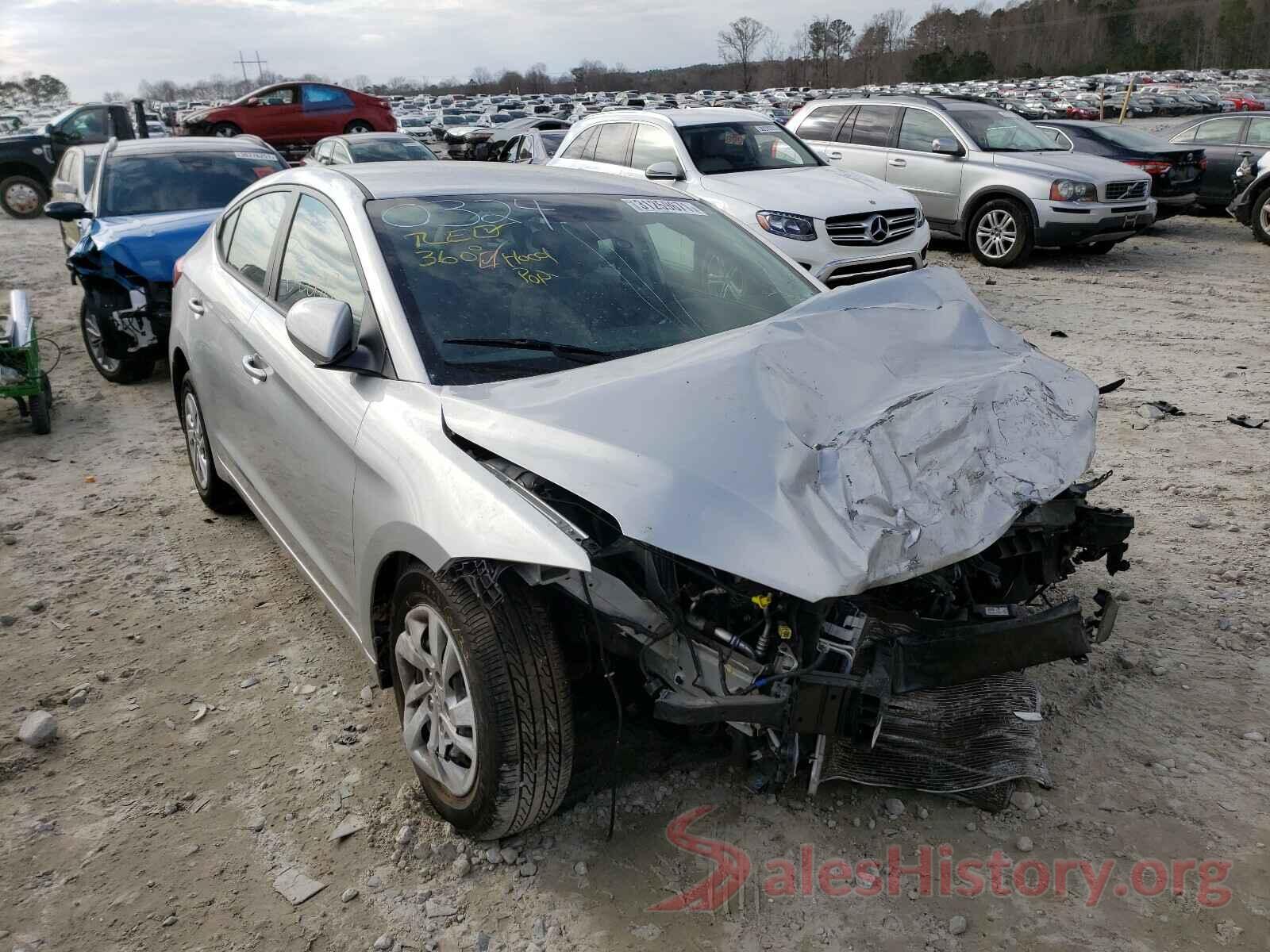 5NPD74LF8JH350324 2018 HYUNDAI ELANTRA