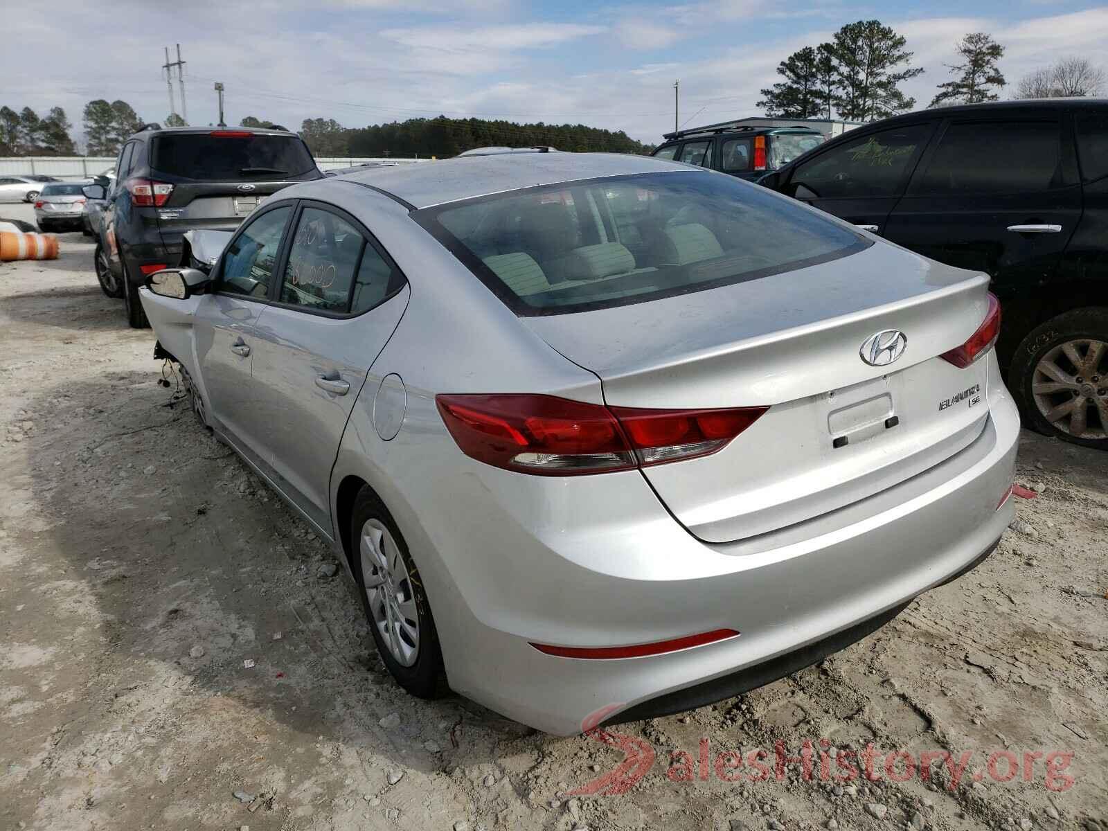 5NPD74LF8JH350324 2018 HYUNDAI ELANTRA