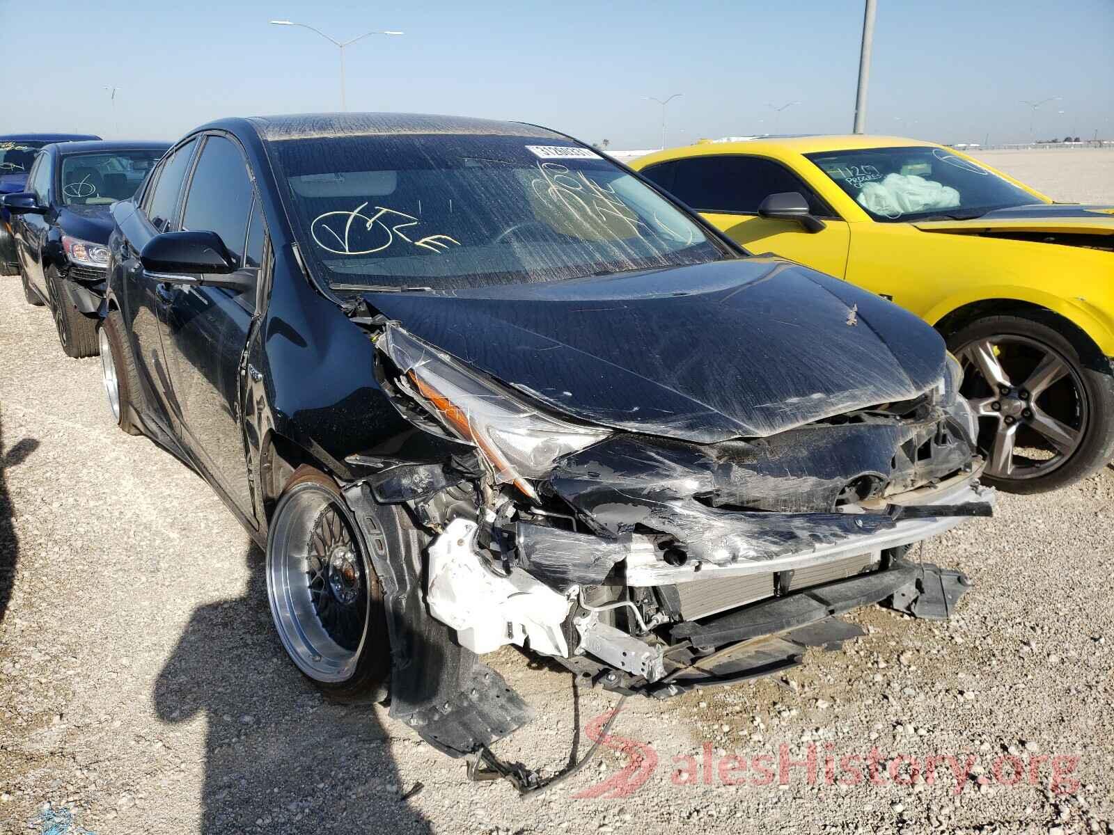 JTDKBRFU4H3035233 2017 TOYOTA PRIUS