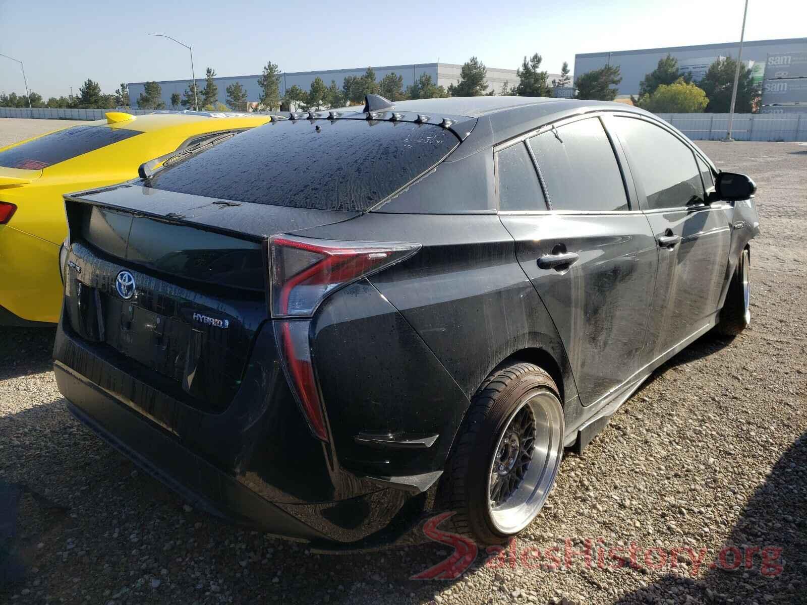 JTDKBRFU4H3035233 2017 TOYOTA PRIUS