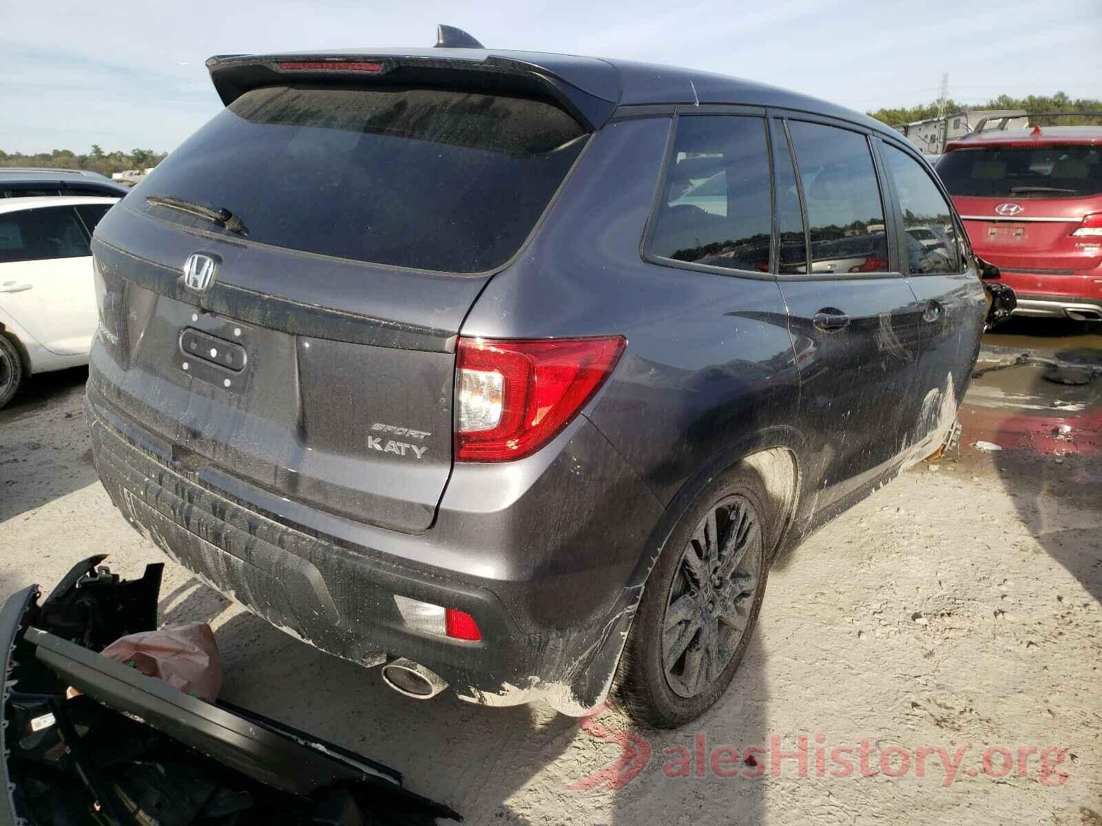 5FNYF7H24KB006825 2019 HONDA PASSPORT