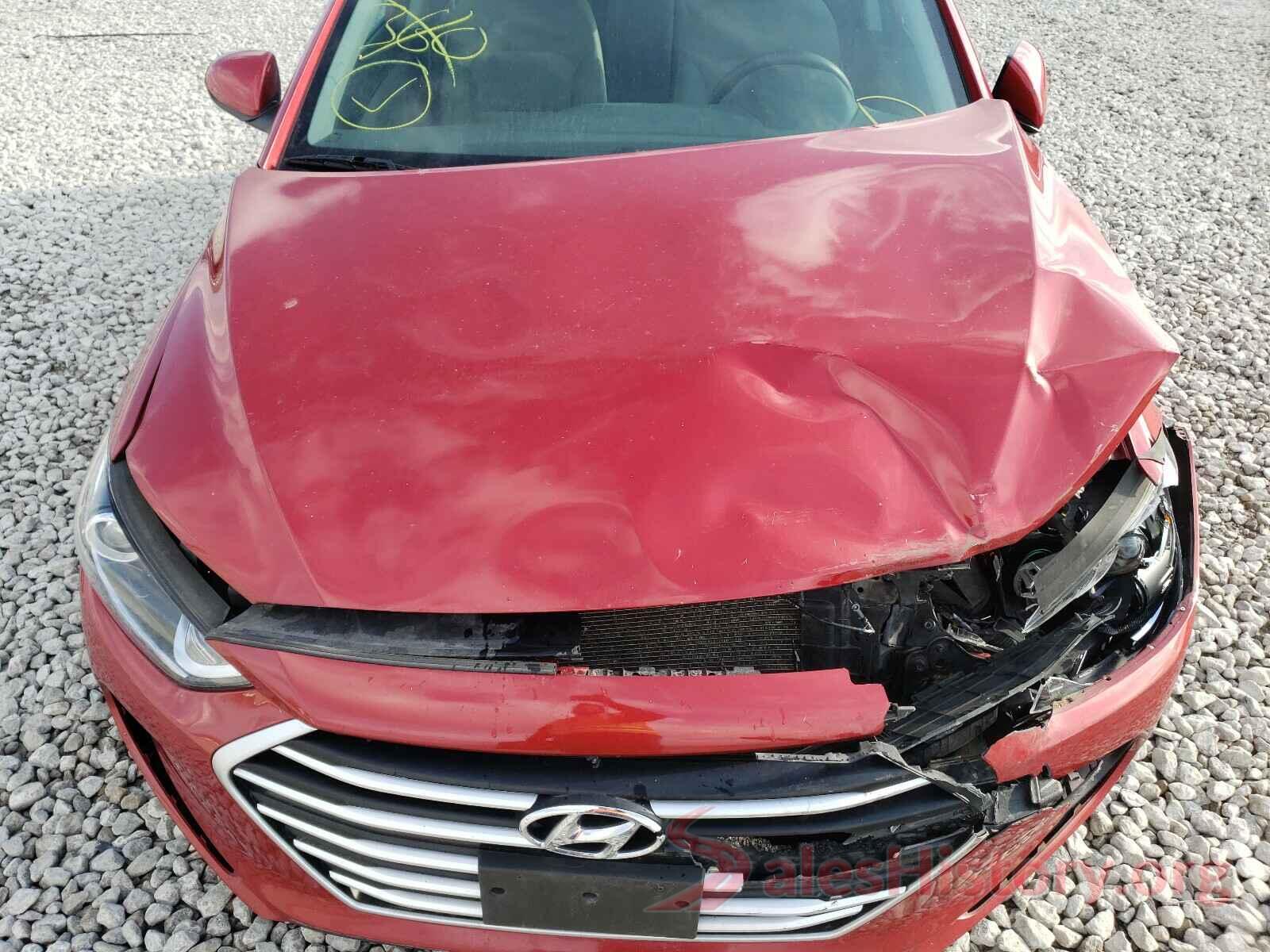 KM8J2CA49KU979929 2017 HYUNDAI ELANTRA