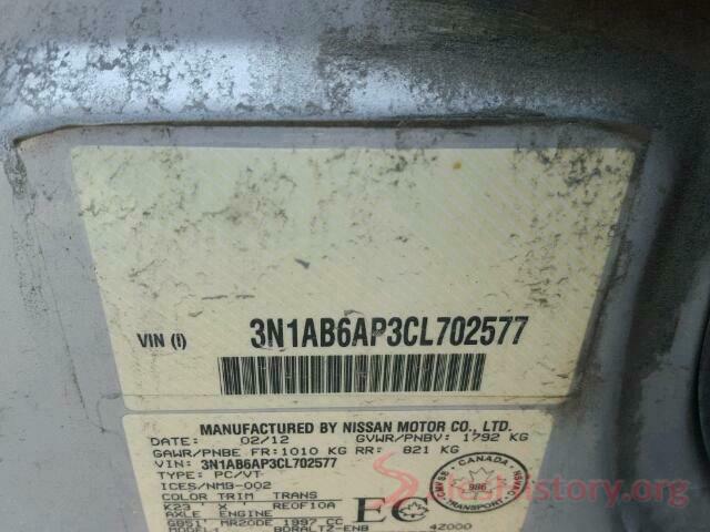 4T1BZ1HK0JU014089 2012 NISSAN SENTRA