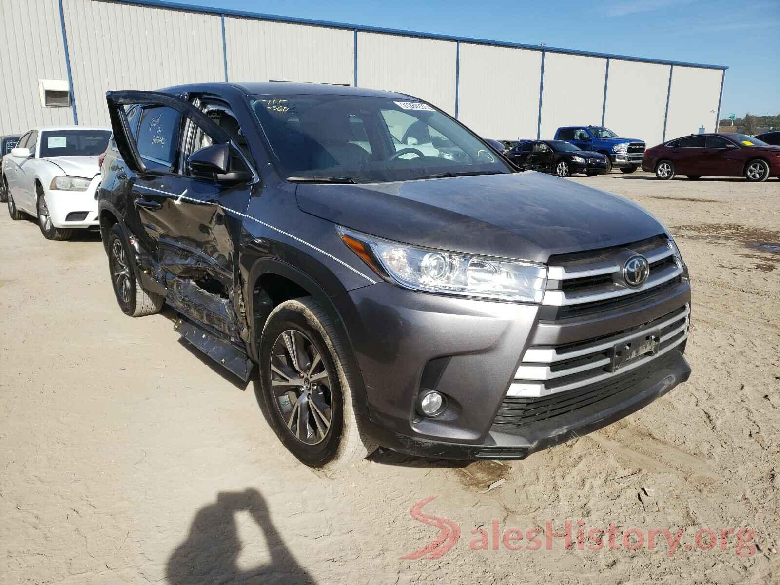 5TDZZRFH9KS327091 2019 TOYOTA HIGHLANDER