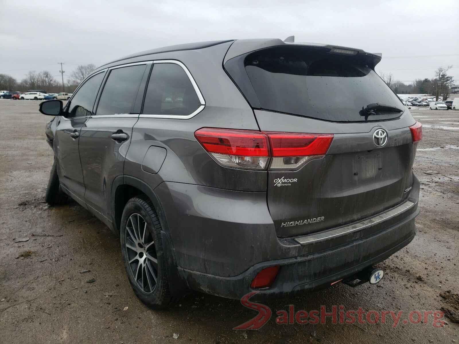 5TDJZRFH4JS544348 2018 TOYOTA HIGHLANDER