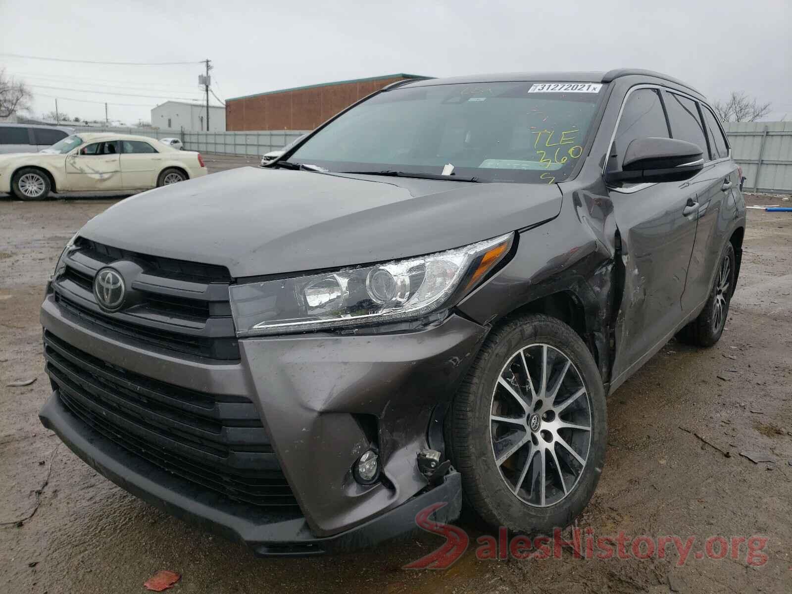 5TDJZRFH4JS544348 2018 TOYOTA HIGHLANDER