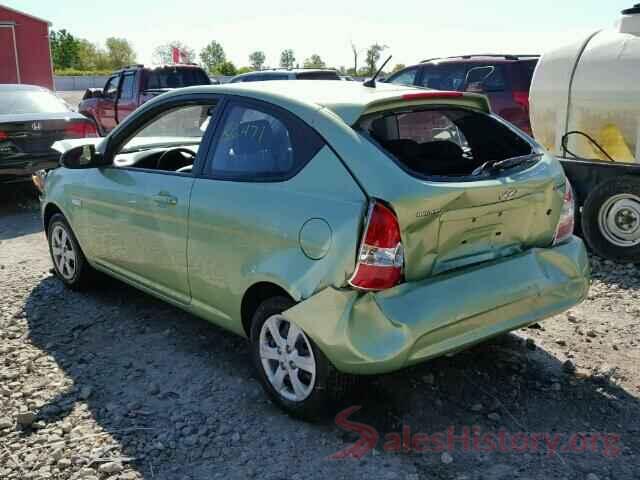 5TDBZRBH0MS544068 2008 HYUNDAI ACCENT