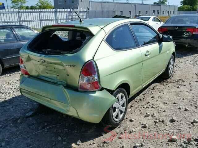 5TDBZRBH0MS544068 2008 HYUNDAI ACCENT