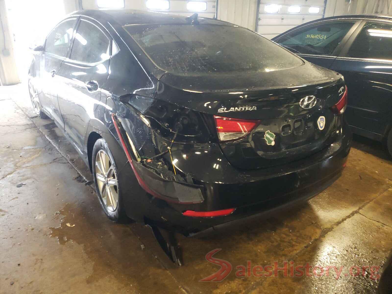 JTDKBRFU0H3038419 2015 HYUNDAI ELANTRA