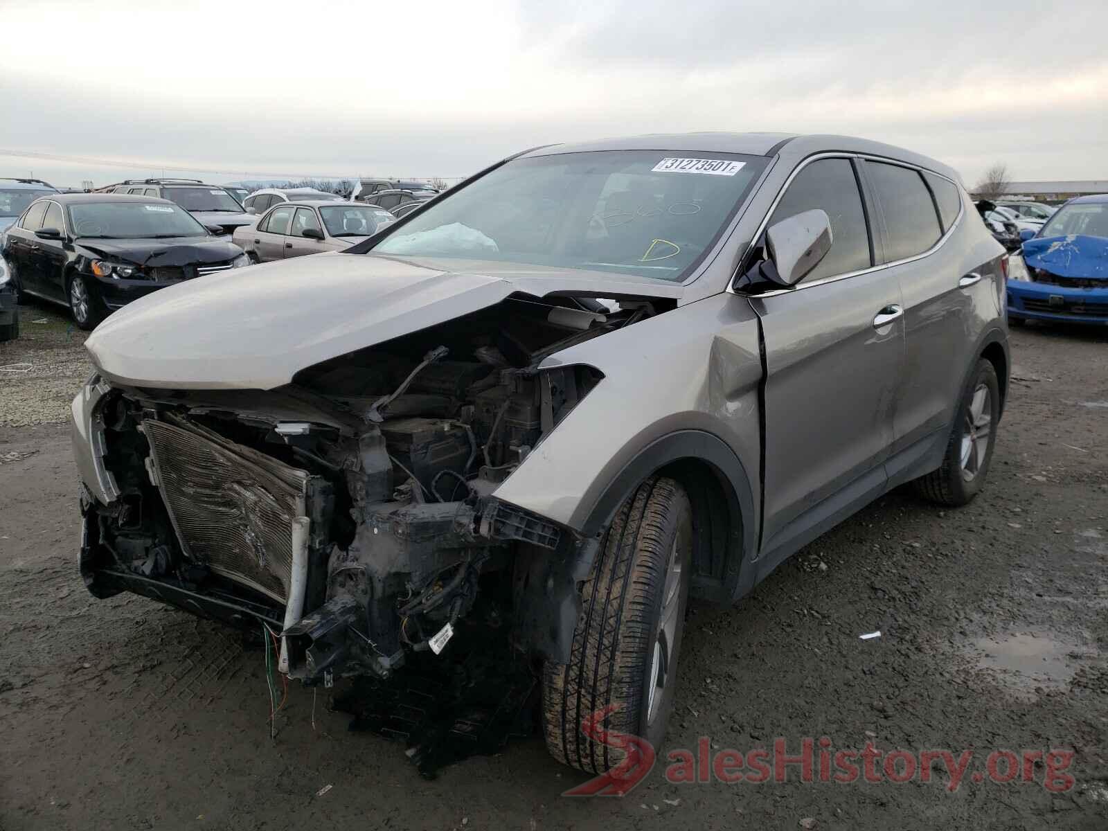 5NMZTDLB5HH044834 2017 HYUNDAI SANTA FE