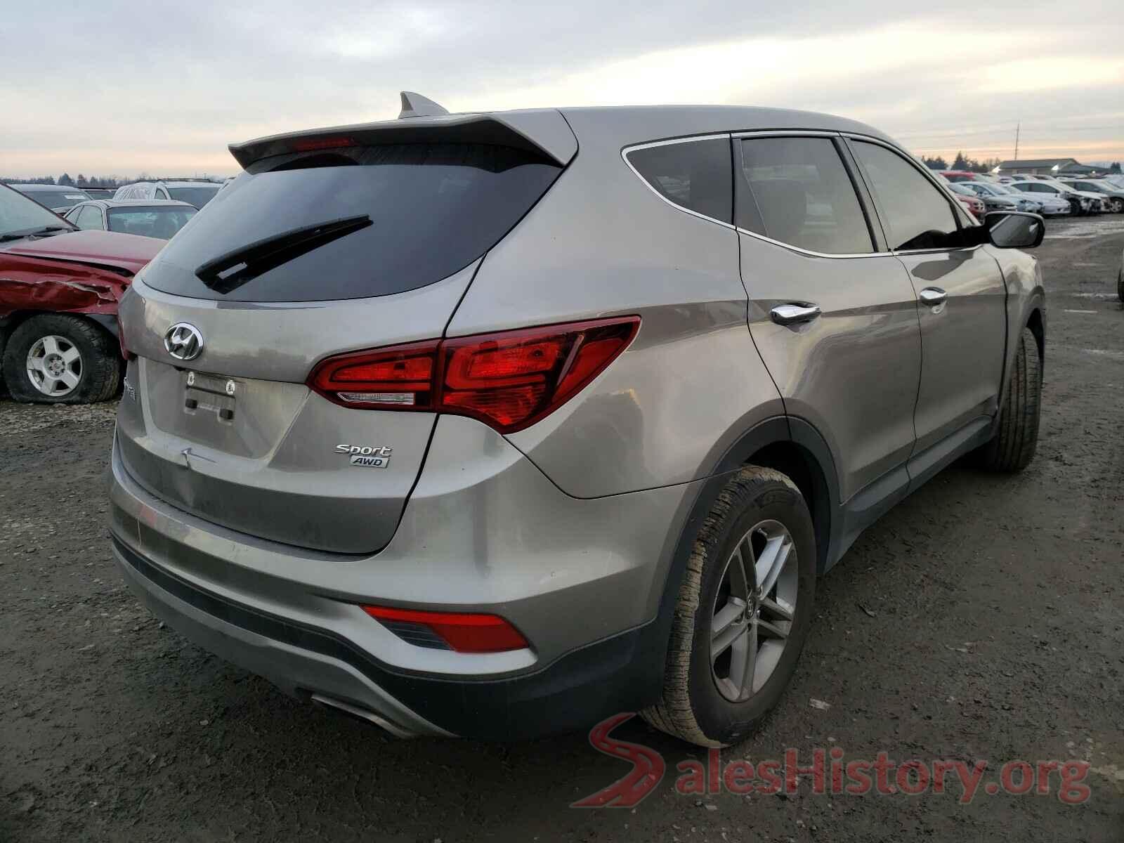 5NMZTDLB5HH044834 2017 HYUNDAI SANTA FE