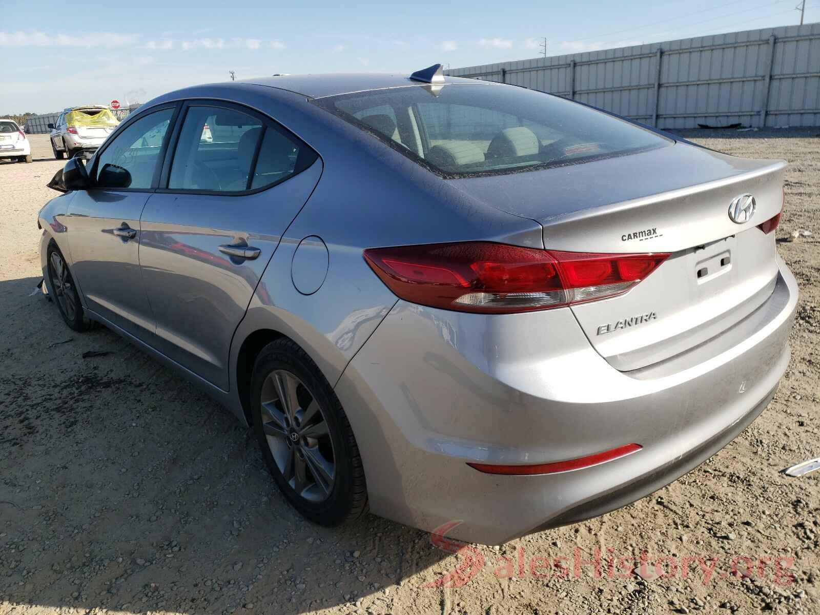 5NPD84LF2HH196183 2017 HYUNDAI ELANTRA