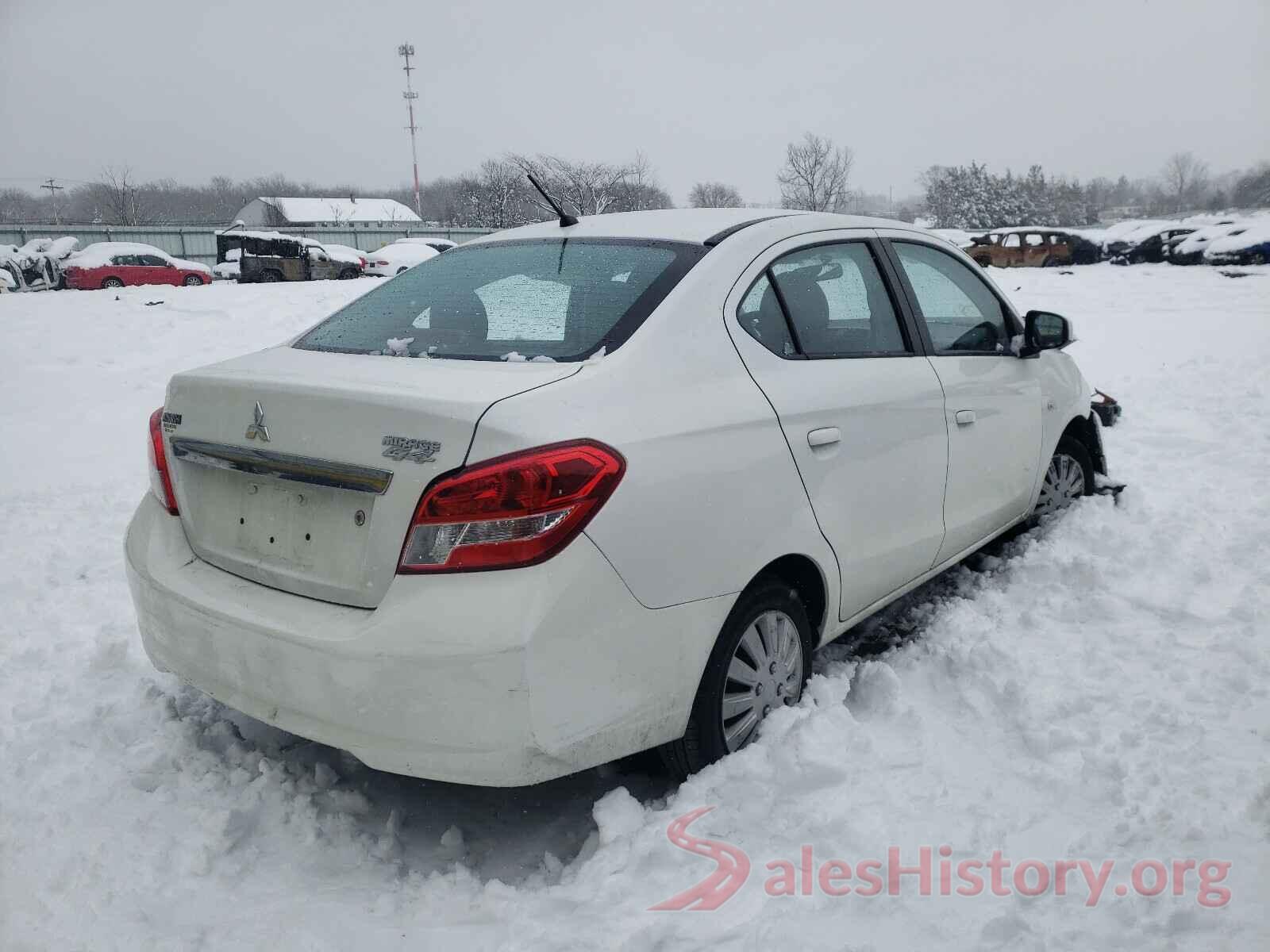 ML32F3FJ3HHF07454 2017 MITSUBISHI MIRAGE