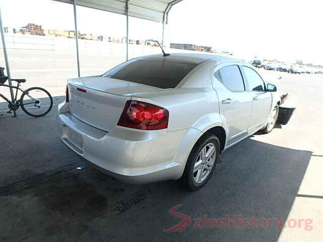 ML32F3FJ4JHF14564 2012 DODGE AVENGER