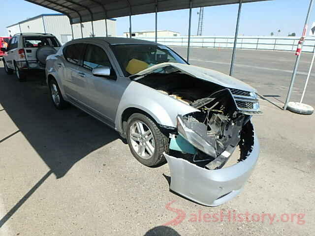 ML32F3FJ4JHF14564 2012 DODGE AVENGER