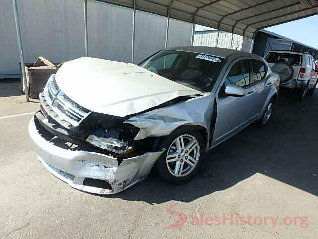 ML32F3FJ4JHF14564 2012 DODGE AVENGER