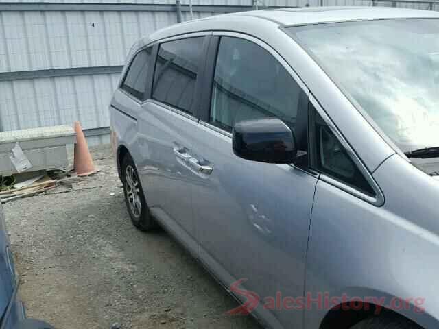 KMHD74LF7HU161773 2013 HONDA ODYSSEY