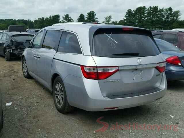 KMHD74LF7HU161773 2013 HONDA ODYSSEY