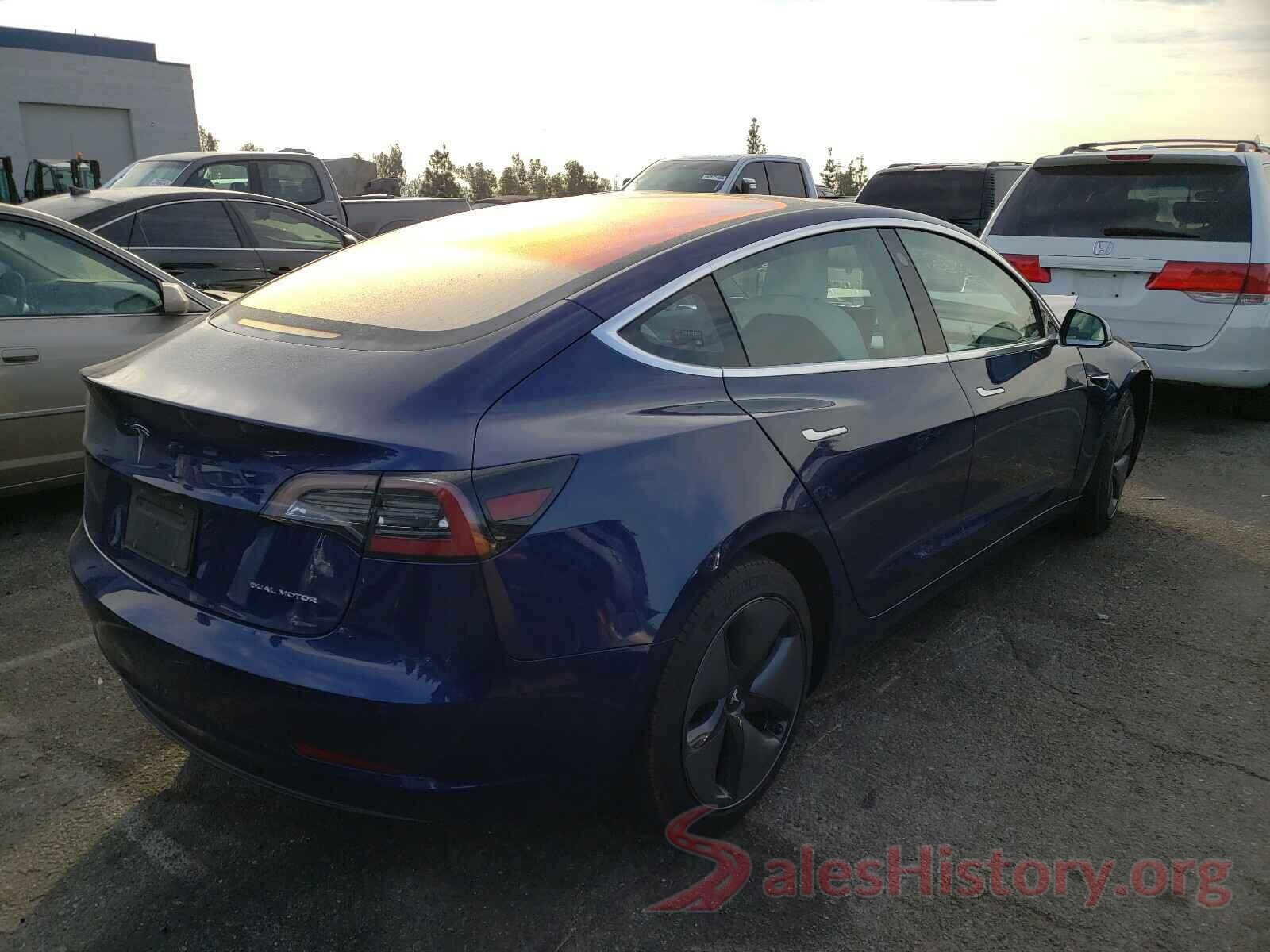 5YJ3E1EB5KF192180 2019 TESLA MODEL 3