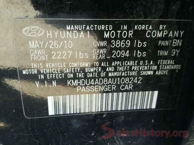 1C4HJXDNXLW166171 2010 HYUNDAI ELANTRA