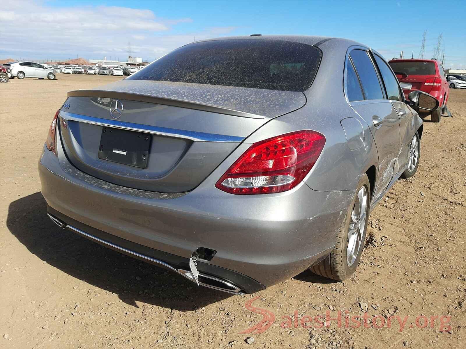 55SWF4JB2GU099544 2016 MERCEDES-BENZ C CLASS