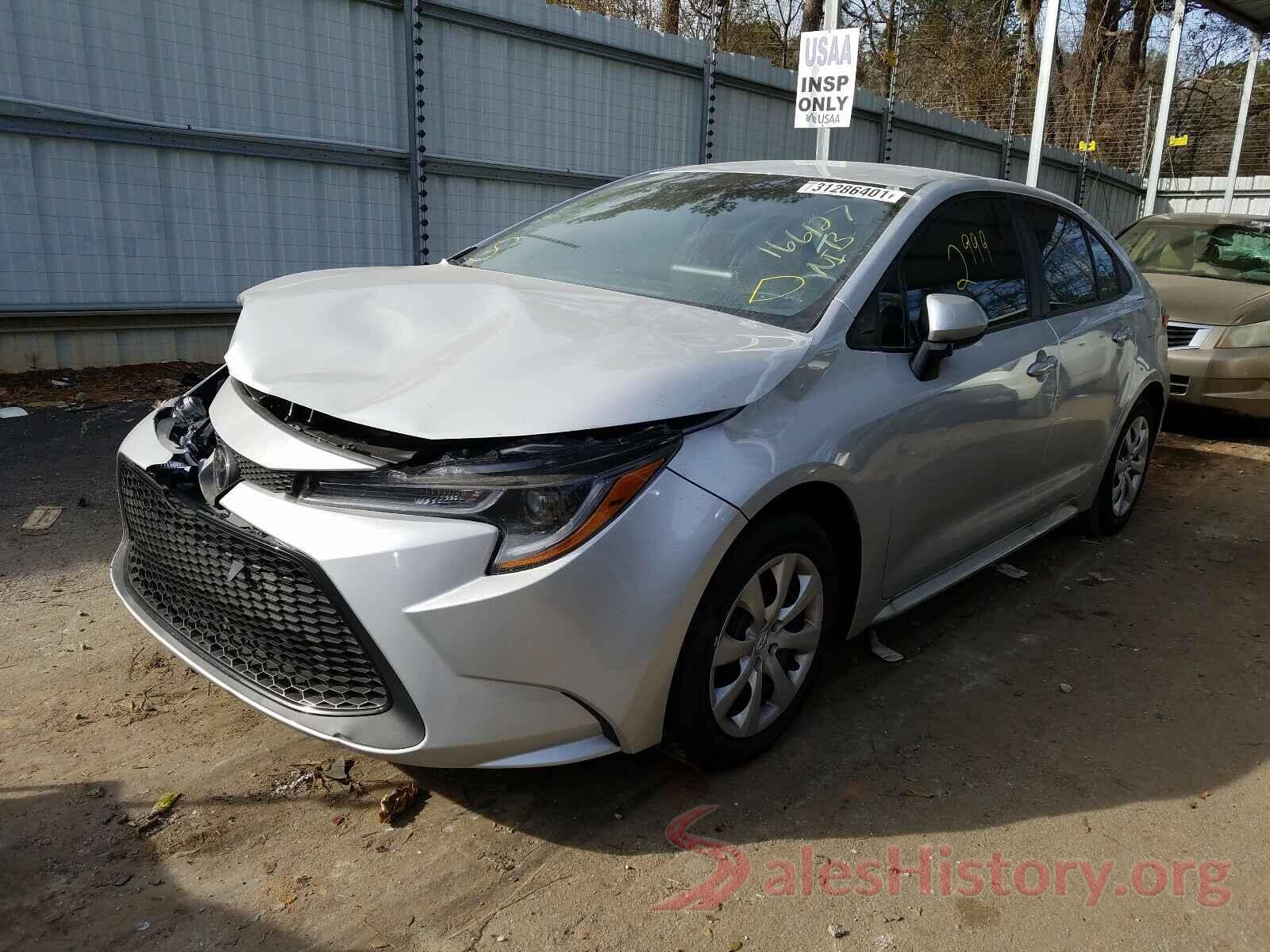 5YFEPMAE9MP166127 2021 TOYOTA COROLLA