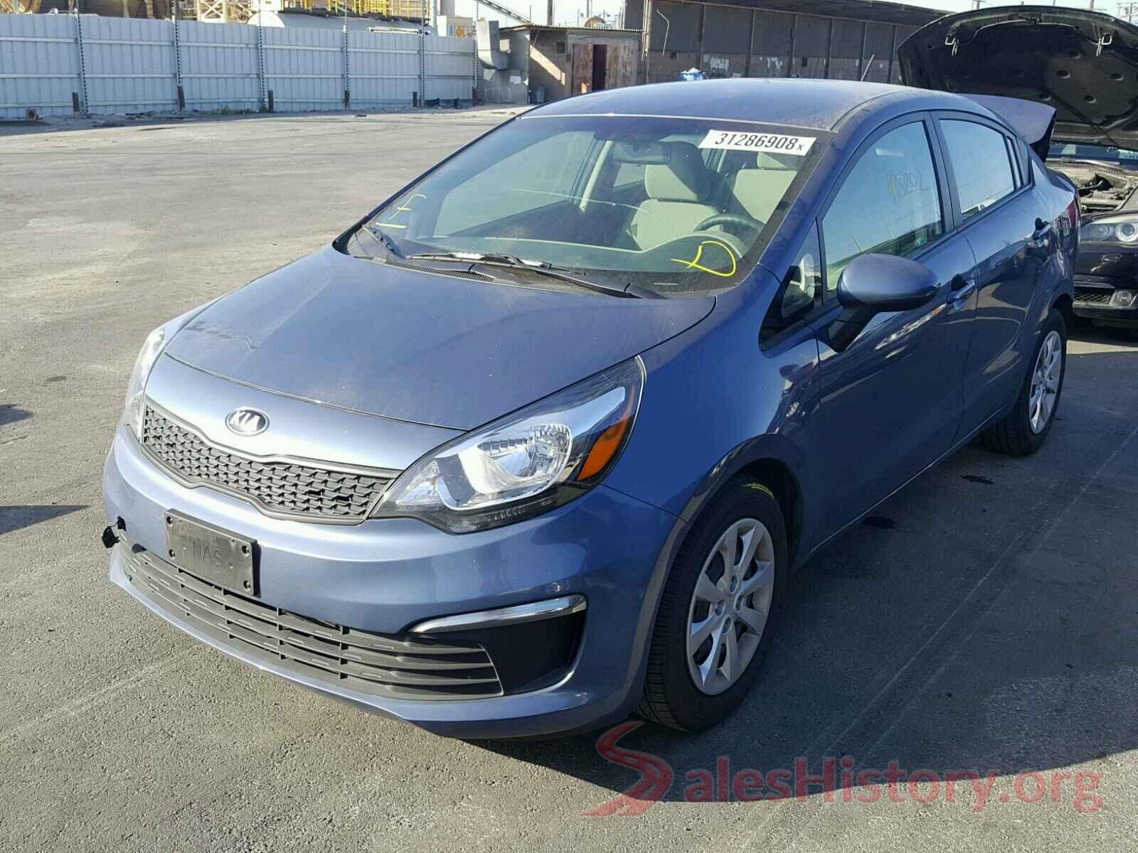 2T1BURHEXGC493493 2016 KIA RIO