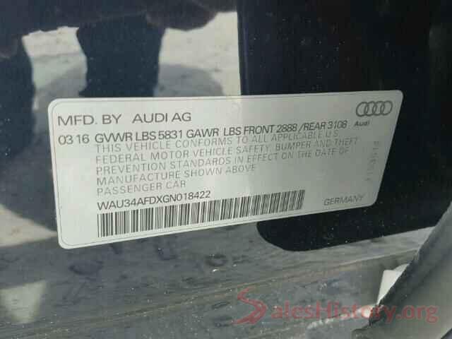 1FT8W3DTXKEE16490 2016 AUDI A8