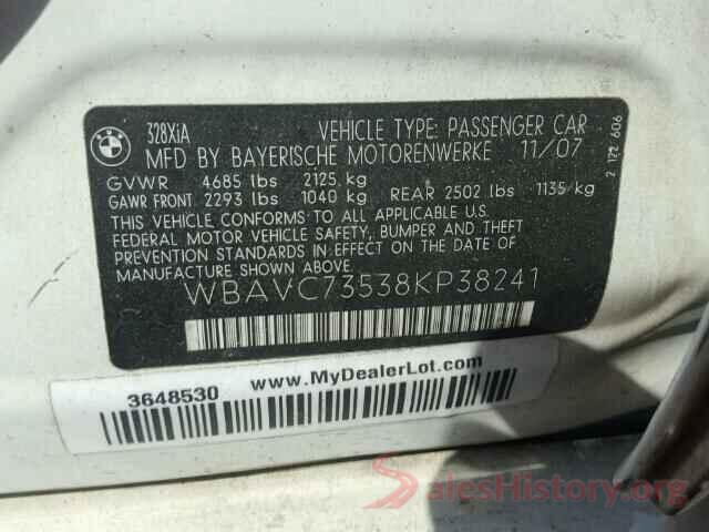 1FM5K7D87HGD55979 2008 BMW 3 SERIES